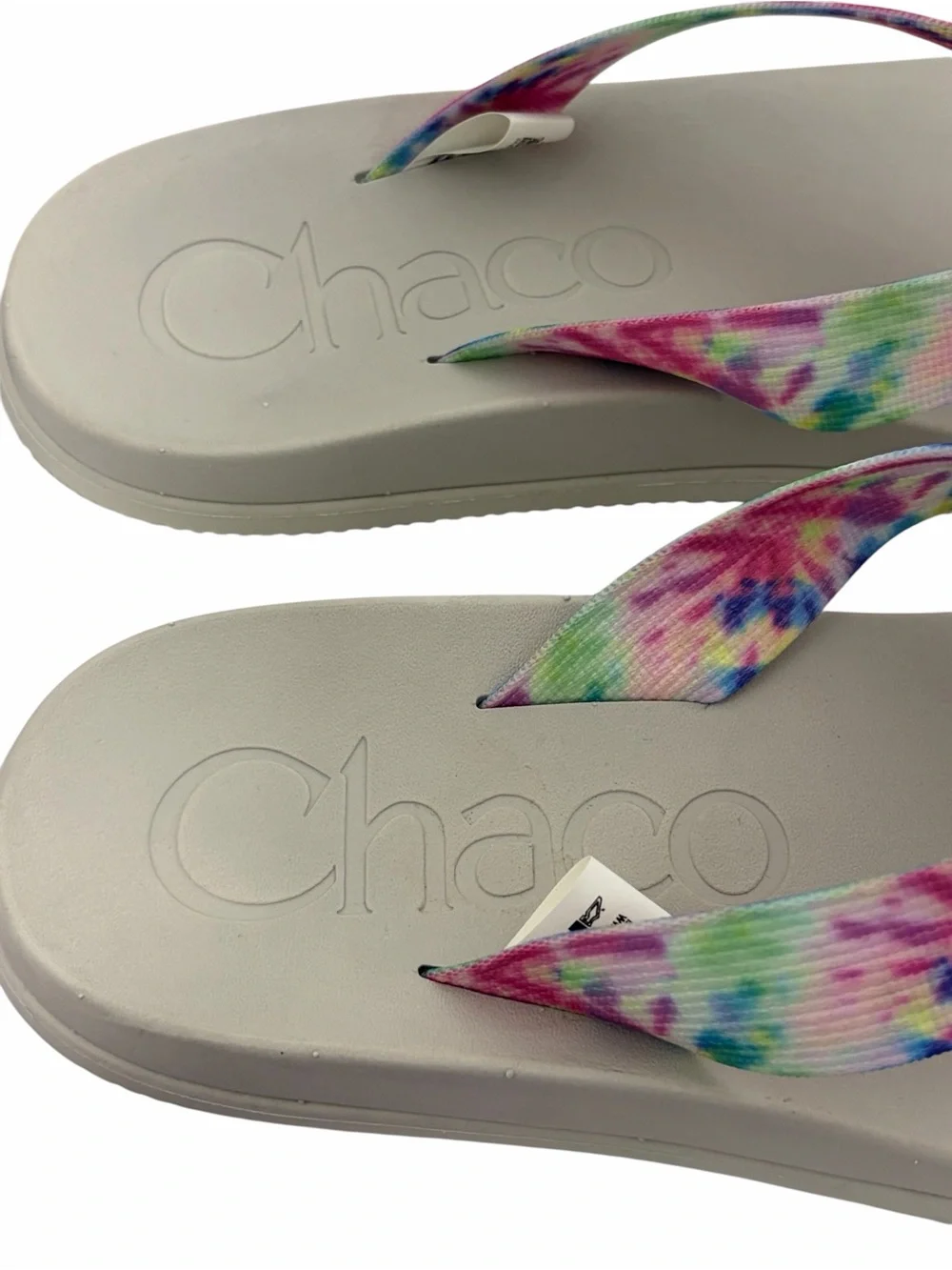 Chaco Chillos Tie Dye Women’s Flip Flops - Look New - Size 9